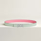 MY H BELT BUCKLE & REVERSIBLE LEATHER STRAP 24 MM