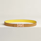 MY H BELT BUCKLE & REVERSIBLE LEATHER STRAP 24 MM
