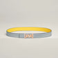 MY H BELT BUCKLE & REVERSIBLE LEATHER STRAP 24 MM