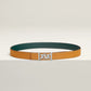 MY H BELT BUCKLE & REVERSIBLE LEATHER STRAP 24 MM