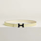 Mini Constance So Black Belt Buckle & Reversible Leather Strap 24 MM