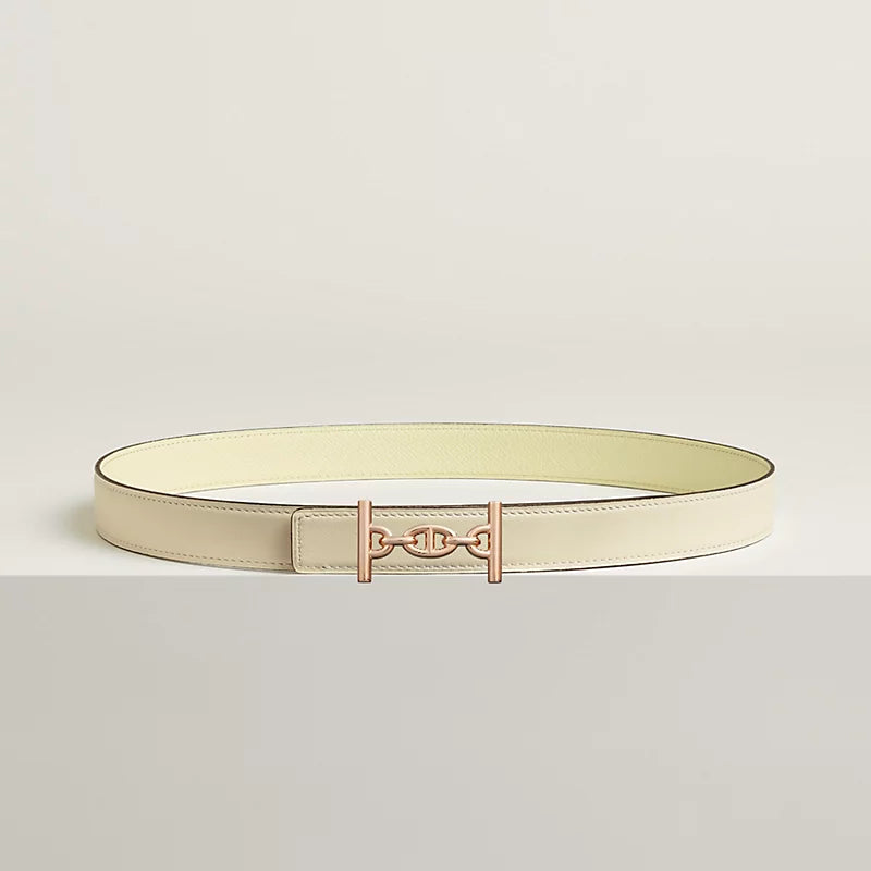 Lagune Belt Buckle & Reversible Leather Strap 24 MM