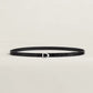 Cavaliere Belt Buckle & Reversible Leather Strap 13 MM