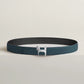 Panache Belt Buckle & Reversible Leather Strap 32 MM
