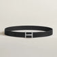 Hisseo Belt Buckle & Reversible Leather Strap 32 MM