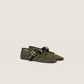 Mesh Fabric Ballerinas