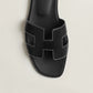Noir - Vert Viride Oran sandal