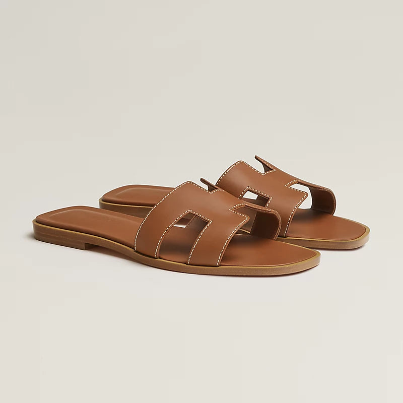 Noir - Vert Viride Oran sandal