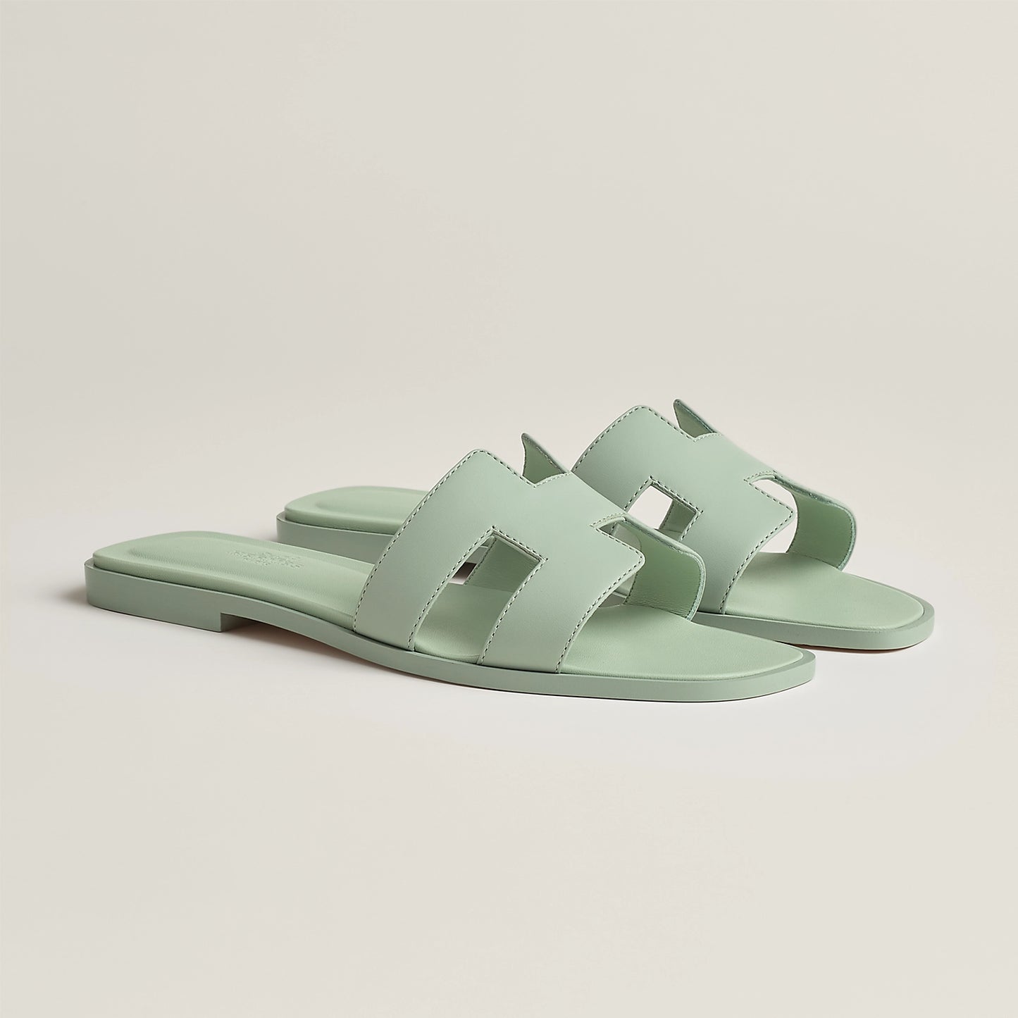 Noir - Vert Viride Oran sandal