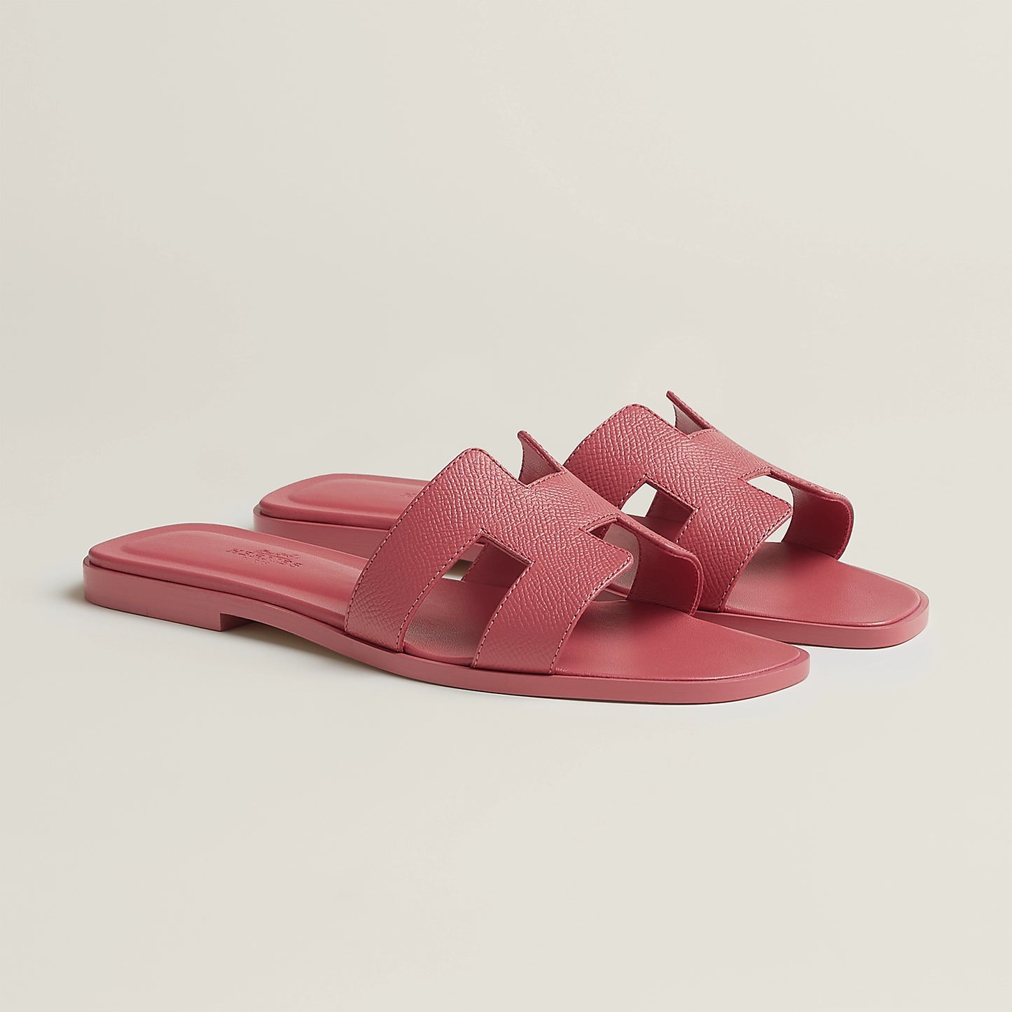Bleu Minéral - Beige Perlino Oran sandal