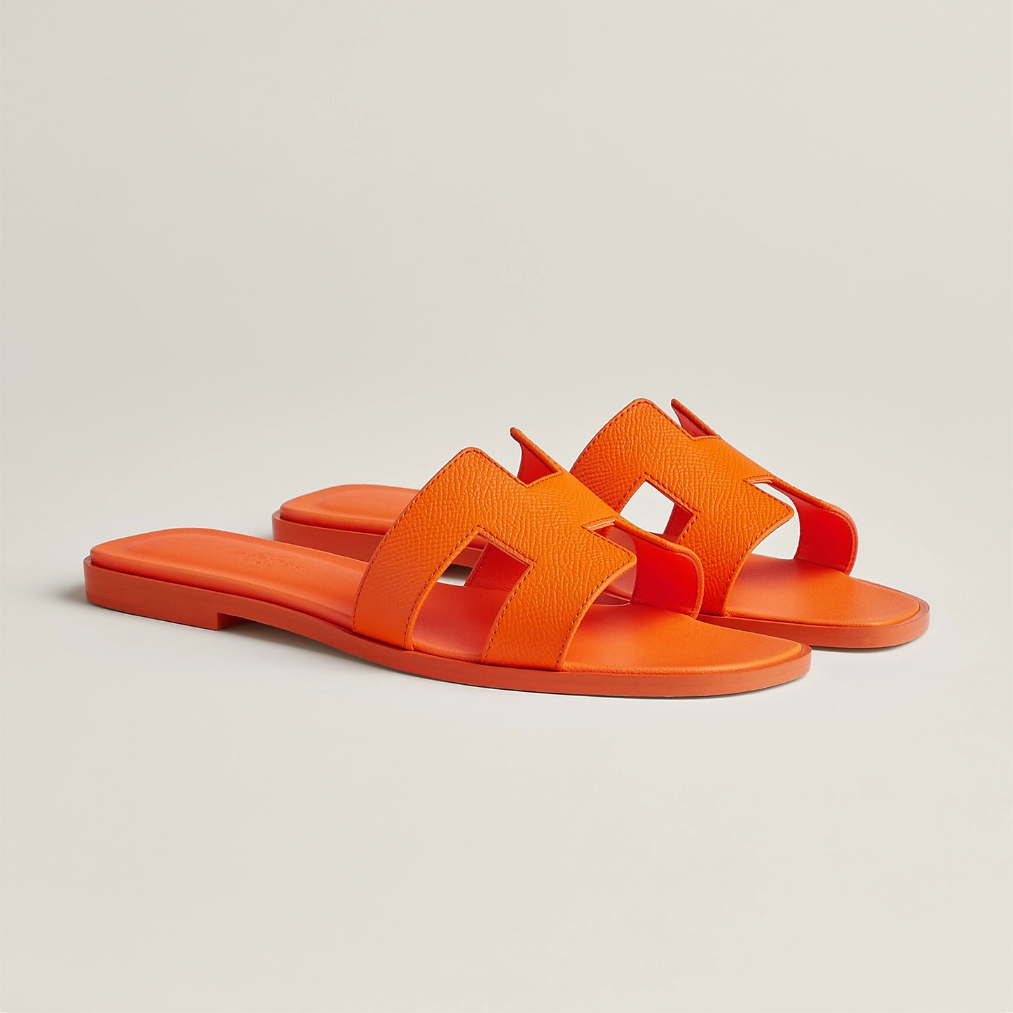 Bleu Minéral - Beige Perlino Oran sandal