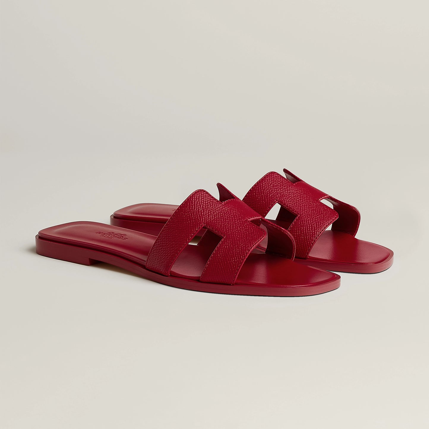 Bleu Minéral - Beige Perlino Oran sandal