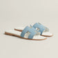 Vert Lierre - Orange Corail Oran sandal