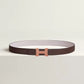 Mini Constance Guillochee Belt Buckle & Reversible Leather Strap 24 MM