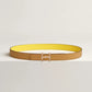 H Torsade Belt Buckle & Reversible Leather Strap 24 MM