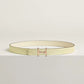 Mors H Belt Buckle & Reversible Leather Strap 24 MM