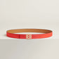H Roseraie Belt Buckle & Hermès Sur Mer Reversible Leather Strap 24 MM