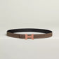 Mini Constance Guillochee Belt Buckle & Reversible Leather Strap 24 MM