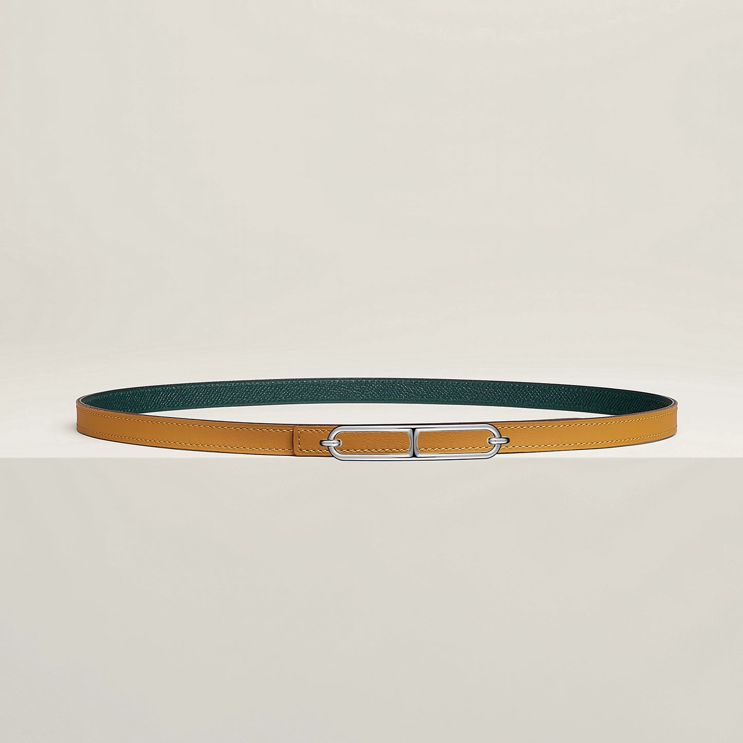 Roulis Belt Buckle & Reversible Leather Strap 13 MM