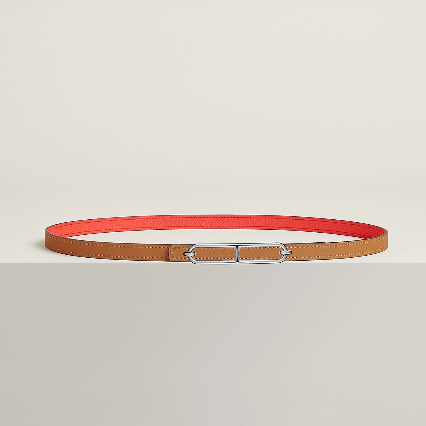 Roulis Belt Buckle & Reversible Leather Strap 13 MM