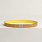H Torsade Belt Buckle & Reversible Leather Strap 24 MM