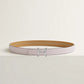 Mors H Belt Buckle & Reversible Leather Strap 24 MM
