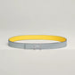 H Torsade Belt Buckle & Reversible Leather Strap 24 MM