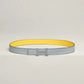 Mini Constance Guillochee Belt Buckle & Reversible Leather Strap 24 MM