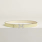 Mors H Belt Buckle & Reversible Leather Strap 24 MM