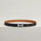 Mini Constance Guillochee Belt Buckle & Reversible Leather Strap 24 MM
