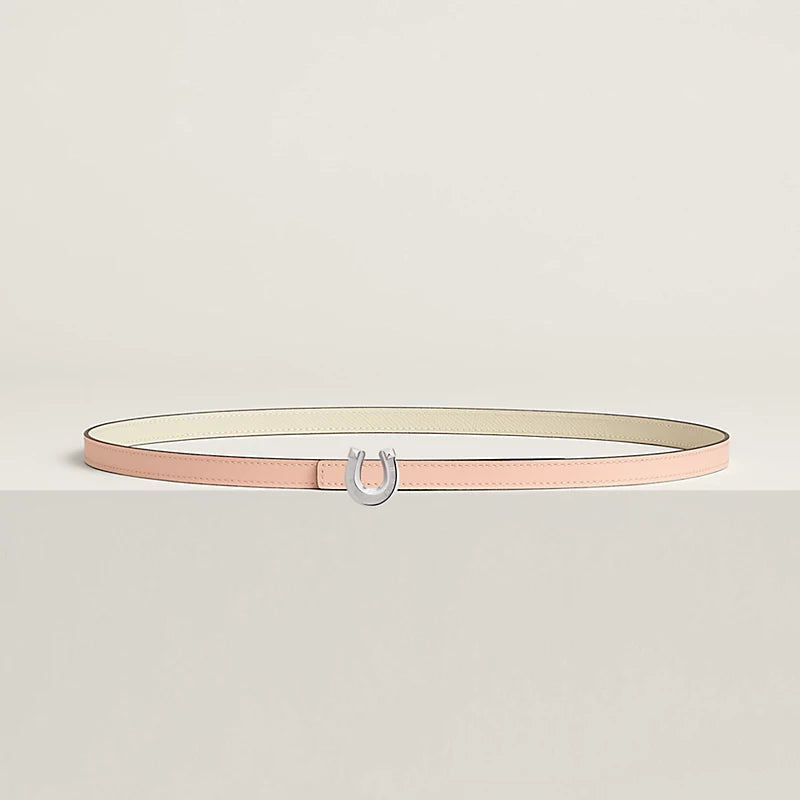 Lucky Jockette Belt Buckle & Reversible Leather Strap 13 MM