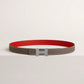 Mini Constance Guillochee Belt Buckle & Reversible Leather Strap 24 MM