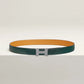 Mini Constance Guillochee Belt Buckle & Reversible Leather Strap 24 MM