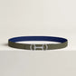 Heritage Belt Buckle & Reversible Leather Strap 24 MM