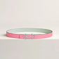 Gamma Belt Buckle & Reversible Leather Strap 24 MM
