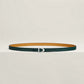 Cavaliere Belt Buckle & Reversible Leather Strap 13 MM