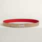 Hisseo Belt Buckle & Reversible Leather Strap 32 MM