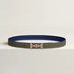 Lagune Belt Buckle & Reversible Leather Strap 24 MM