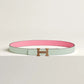 MINI CONSTANCE SO BLACK BELT BUCKLE & REVERSIBLE LEATHER STRAP 24 MM