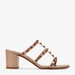 Black - Gold Valentino Garavani Rockstud sandals
