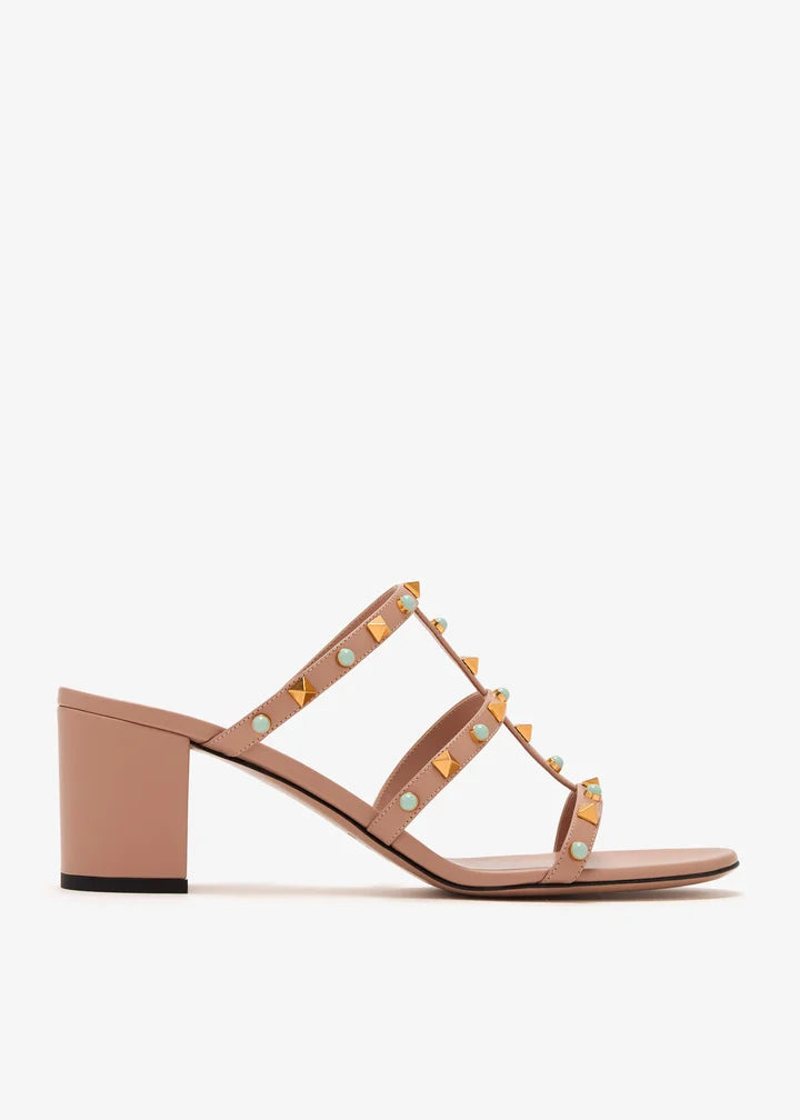 Black - Gold Valentino Garavani Rockstud sandals