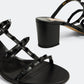 Black - Gold Valentino Garavani Rockstud sandals