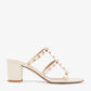 Black - Burgundy Valentino Garavani Rockstud sandals