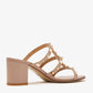 Black - Burgundy Valentino Garavani Rockstud sandals