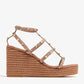 Valentino Garavani Rockstud wedge sandals