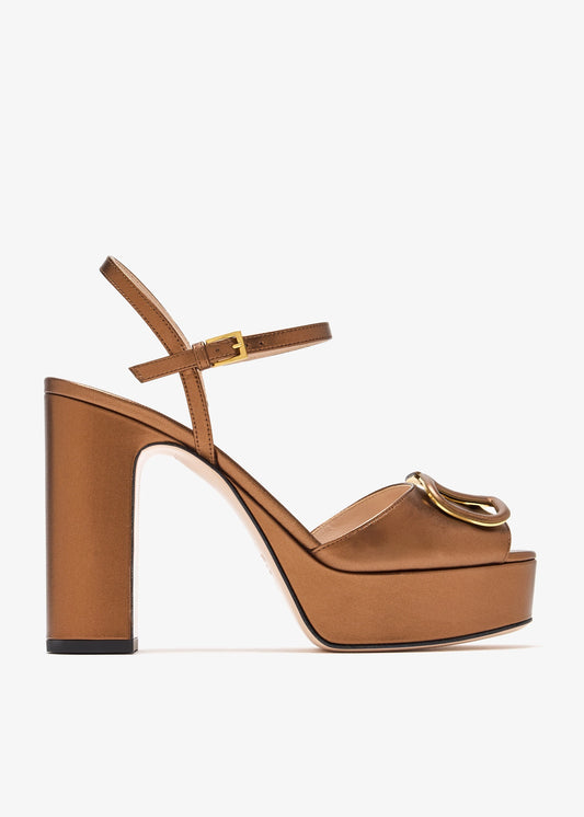 VLogo Signature platform sandals