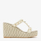 Valentino Garavani Rockstud Torchon wedges
