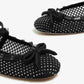 Valentino Garavani Rockstud mesh ballerinas