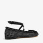 Valentino Garavani Rockstud mesh ballerinas