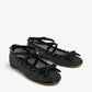 Valentino Garavani Rockstud mesh ballerinas